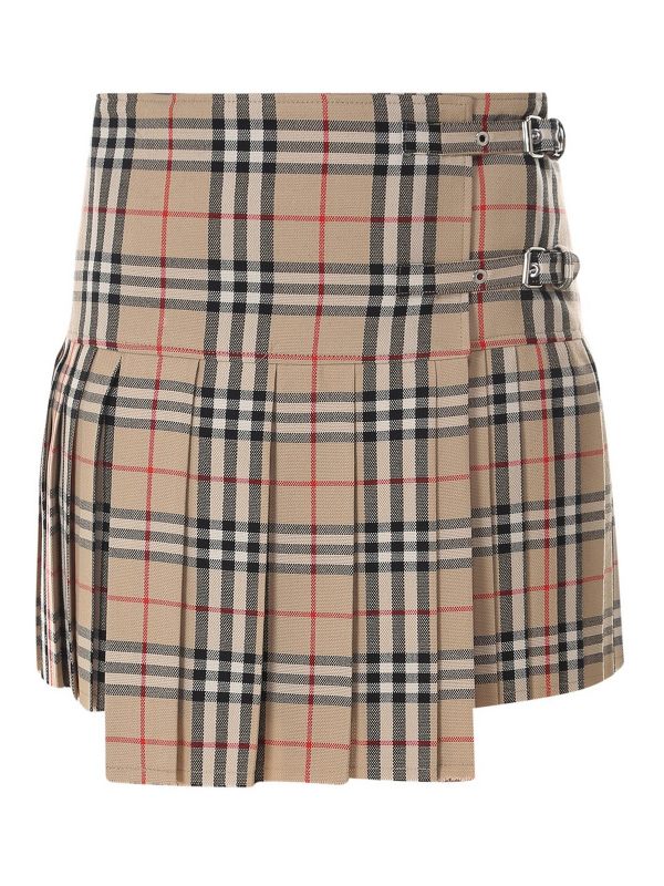 Burberry Mini Jupe - Tartan