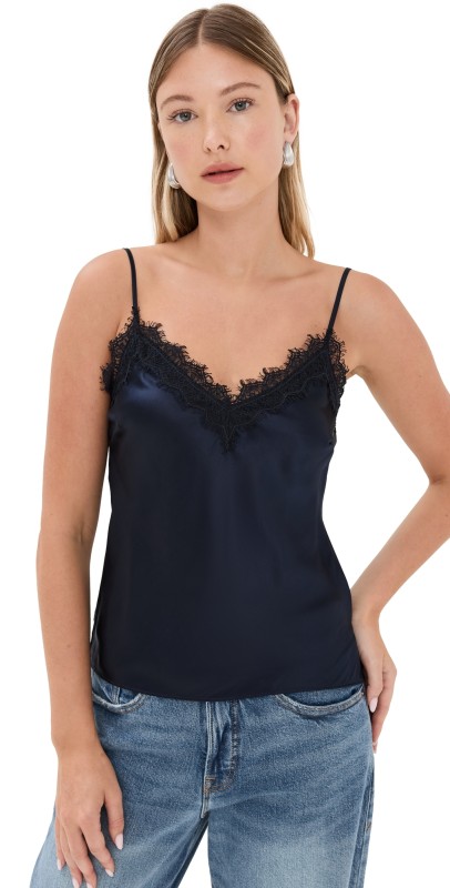 Veronica Beard Ciarlo Top Navy