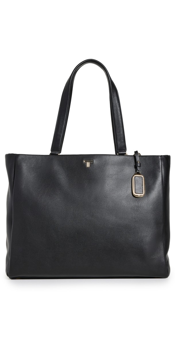 TUMI Vail Large Tote Black/Light Gold