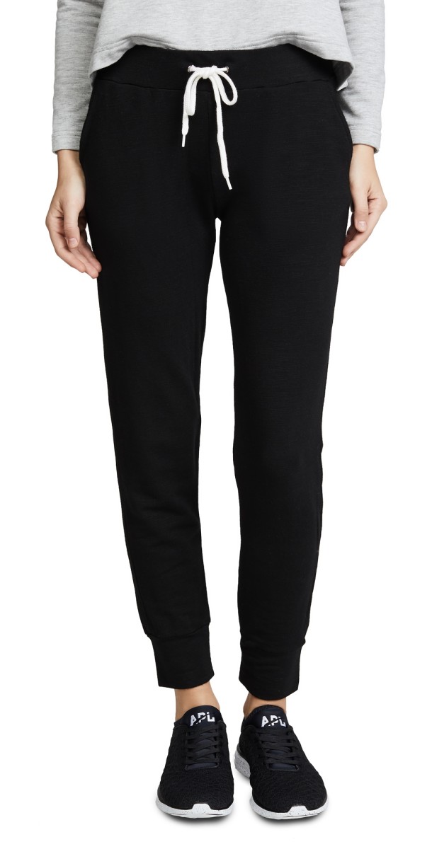 MONROW Sporty Sweatpants Black