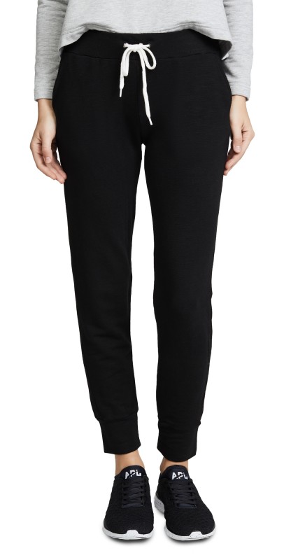 MONROW Sporty Sweatpants Black