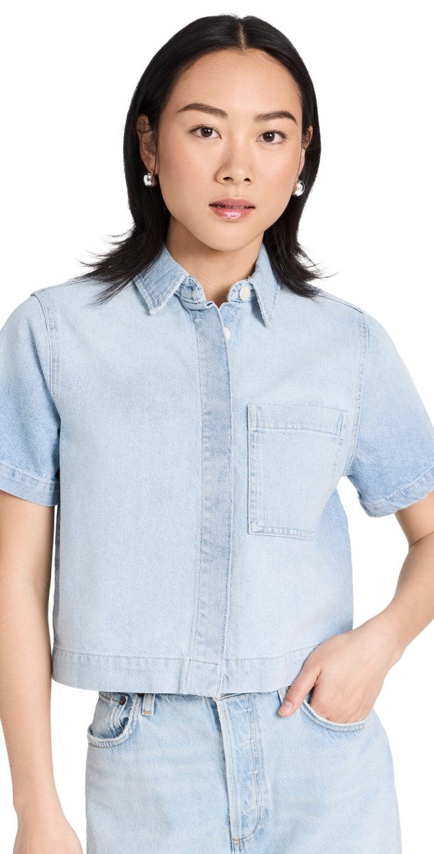DL1961 Montauk Shirt Lt. Fountain (Vintage)