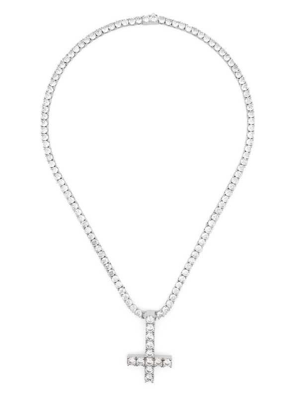Reversed Cross pendant necklace