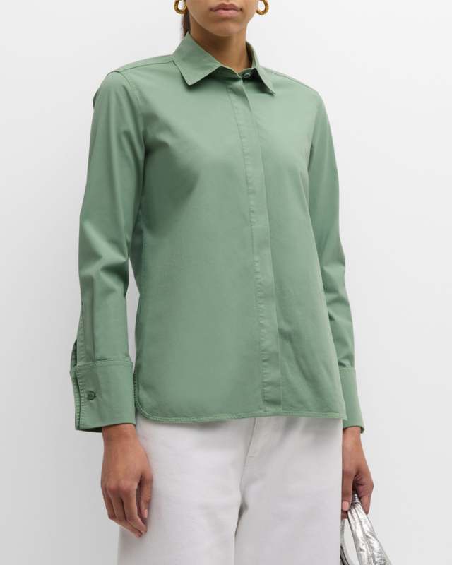 Francia Button-Front Shirt