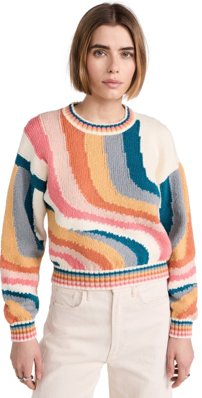 MOTHER The Itsy Crop Sweater Hypnotize Me