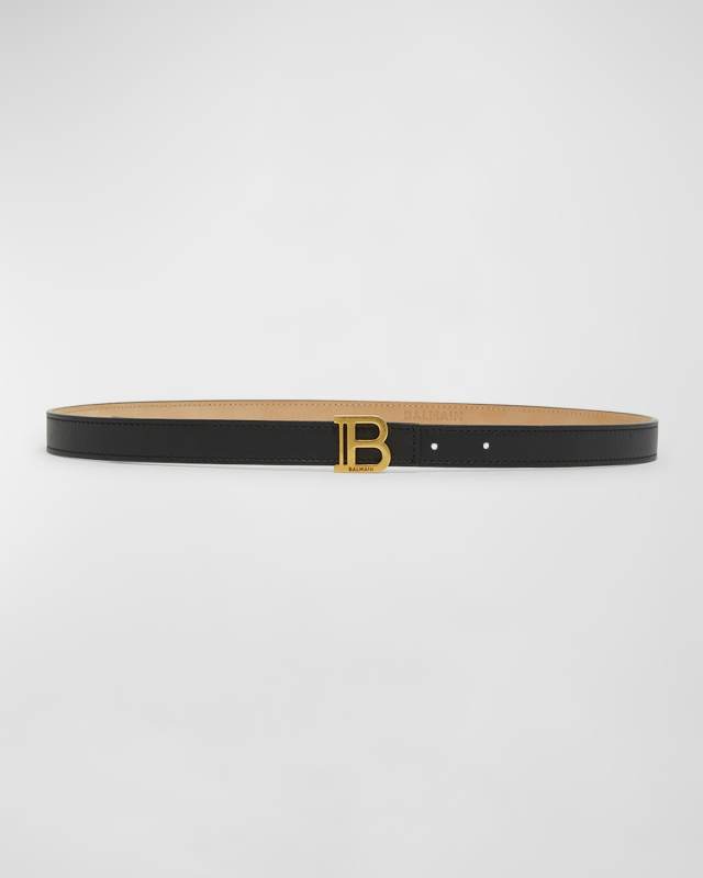 Skinny Leather B-Belt