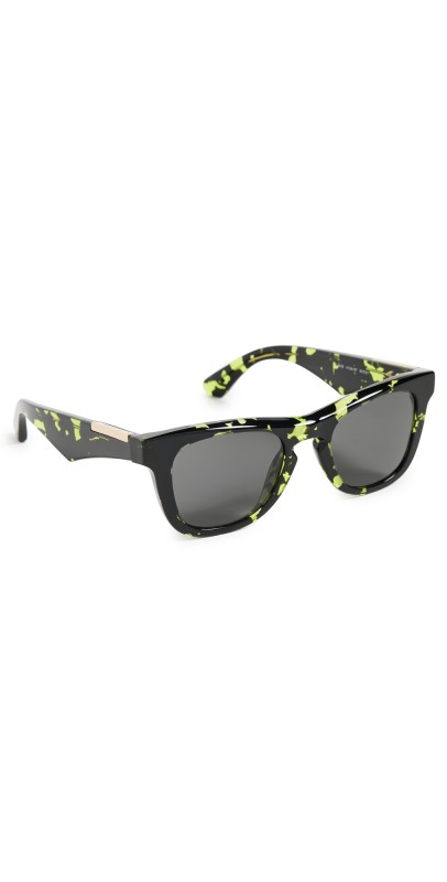Burberry Square Sunglasses Green Havana