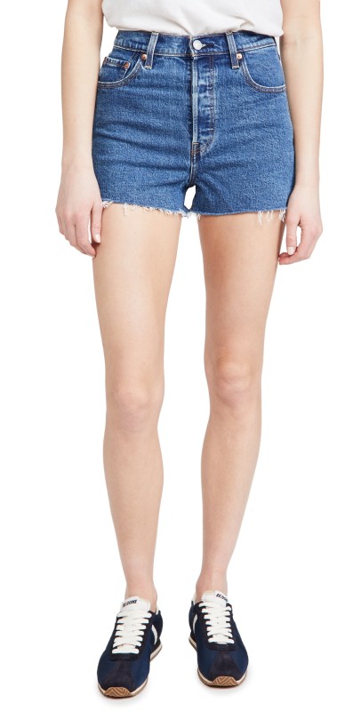 Levi's Ribcage Shorts Charleston Erosion