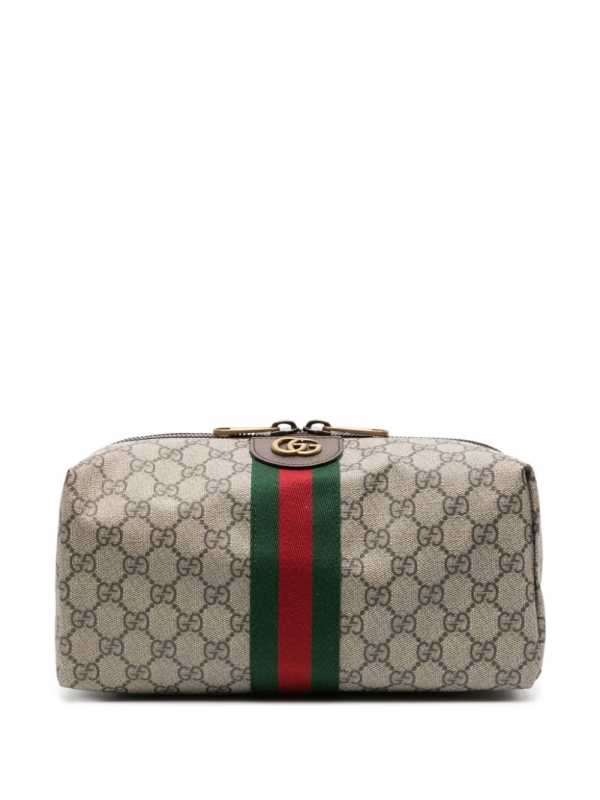 medium Ophidia GG wash bag