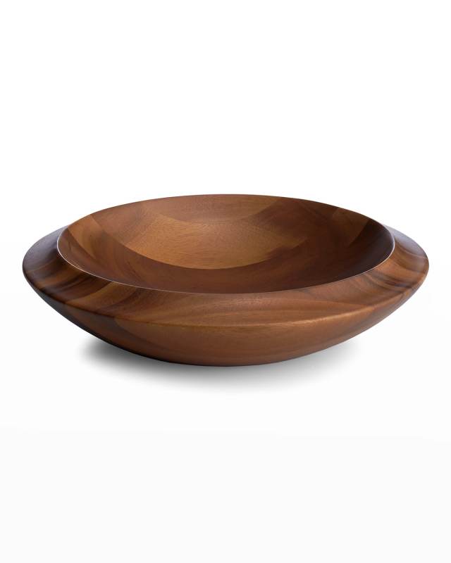 Skye Wood Centerpiece Bowl
