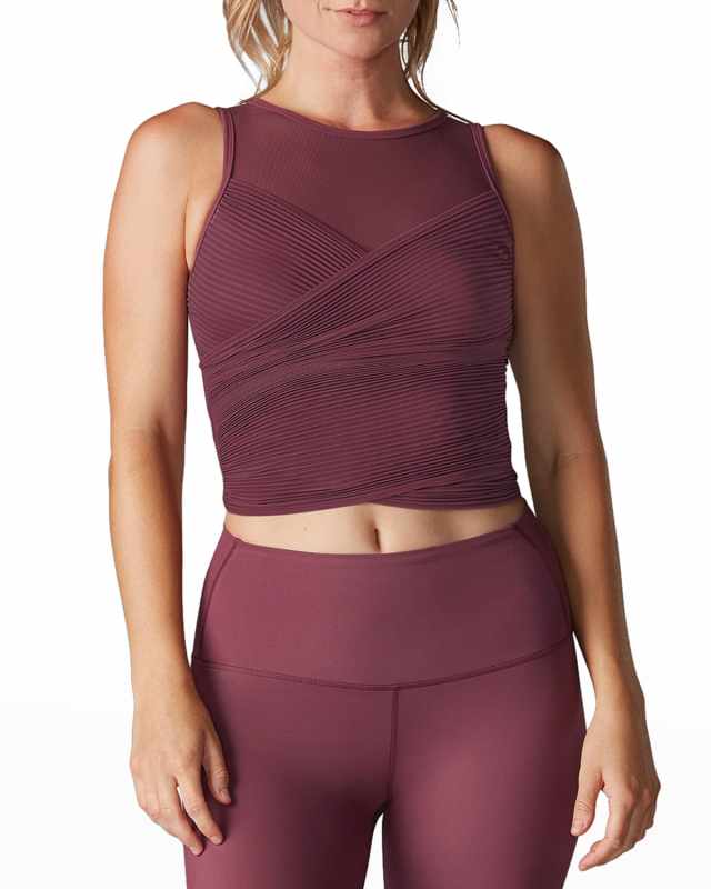 Pleated Bra Tank Top