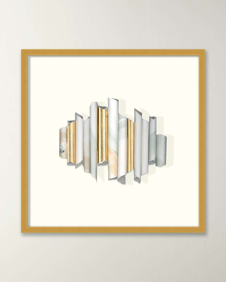 Painted Papers Shadowbox 2 Giclee
