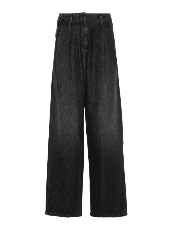 Golden Goose Jean Droit - Noir