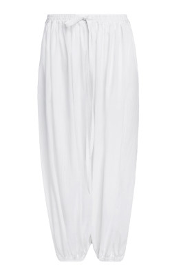 ALAIA Drop-Rise Cotton Balloon Pants