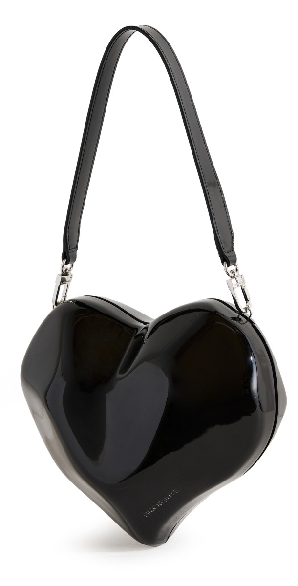 SIMONMILLER Molded Heart Bag Black