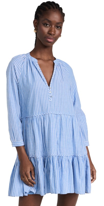Veronica Beard Jean Bassano Dress French Blue