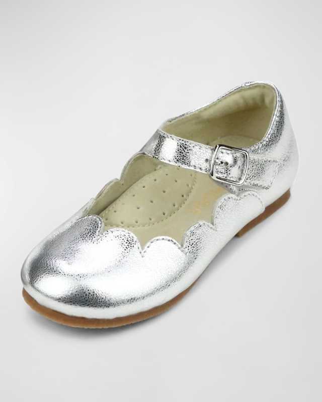 Girl's Sonia Scalloped Flats, Baby/Toddlers