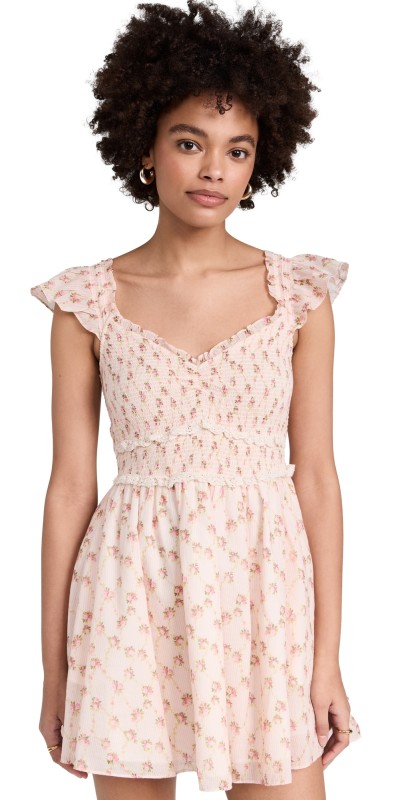 LoveShackFancy Sunshine Dress Cherry Kisses