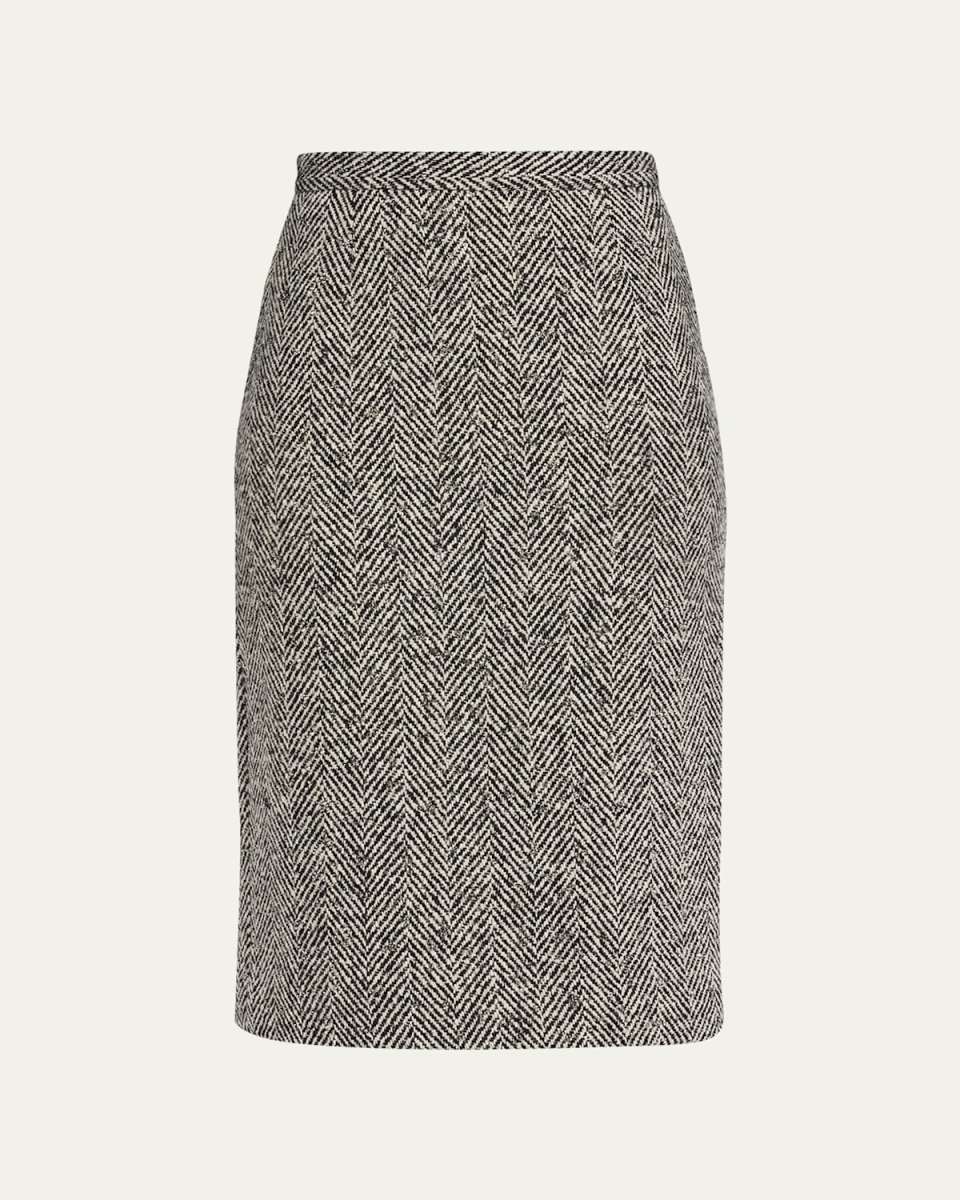 Heavy Star Dust Classic Pencil Skirt