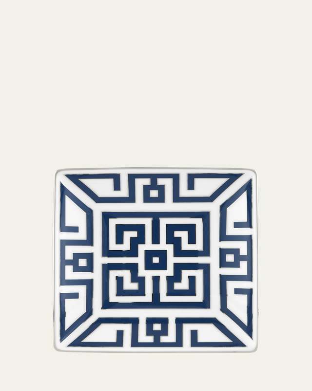 Labyrinth Sapphire Squared Bowl