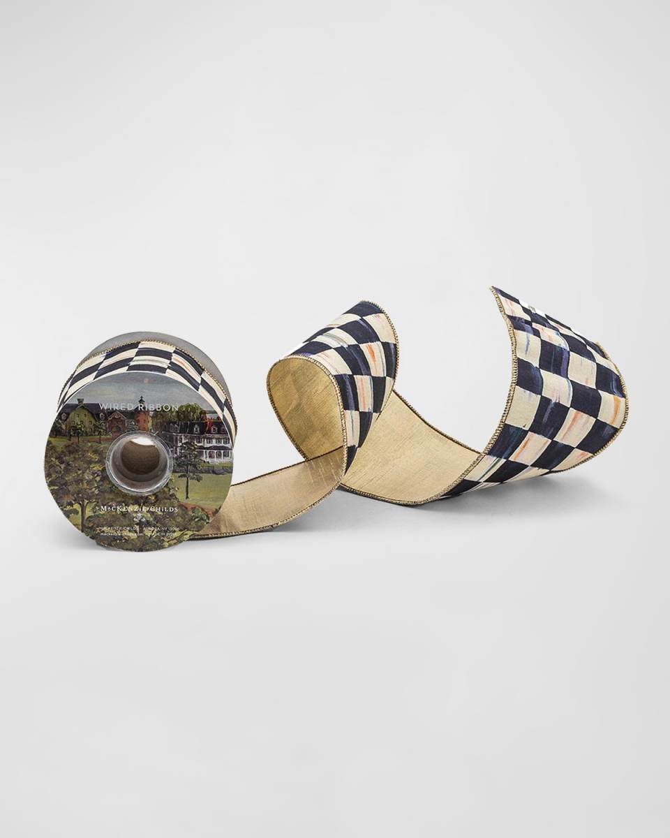 Courtly Check 4" Ribbon