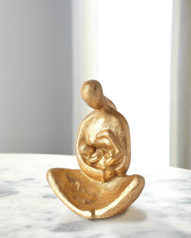 Seated Mother with Infant Sculpture