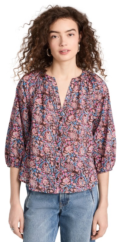 Apiece Apart Mitte Top Bella Floral