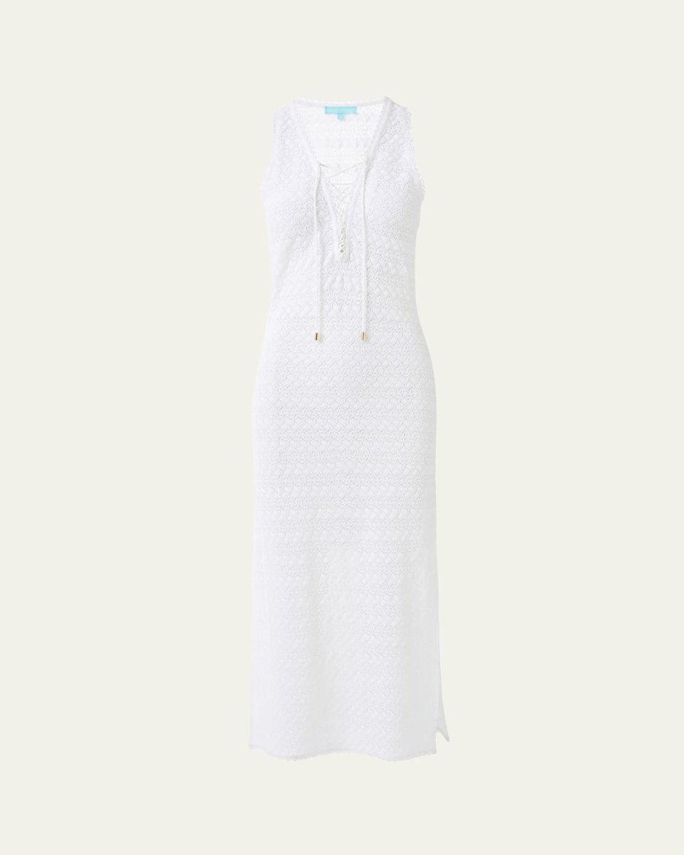 Maddie Crochet Knit Maxi Dress