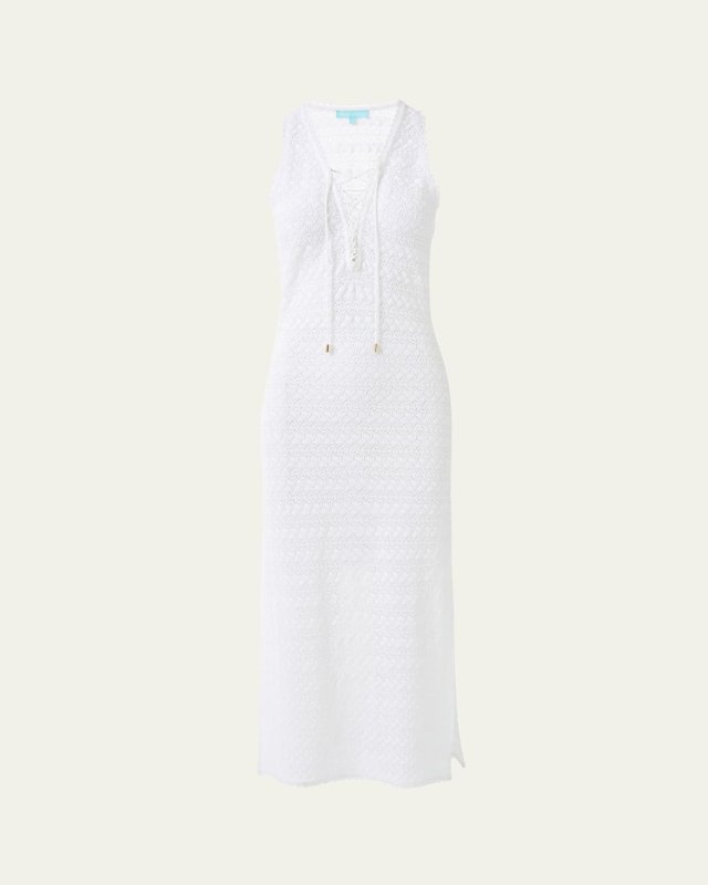 Maddie Crochet Knit Maxi Dress