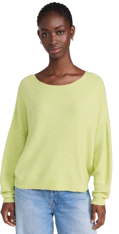 American Vintage Damsville Top Pistache Multichine