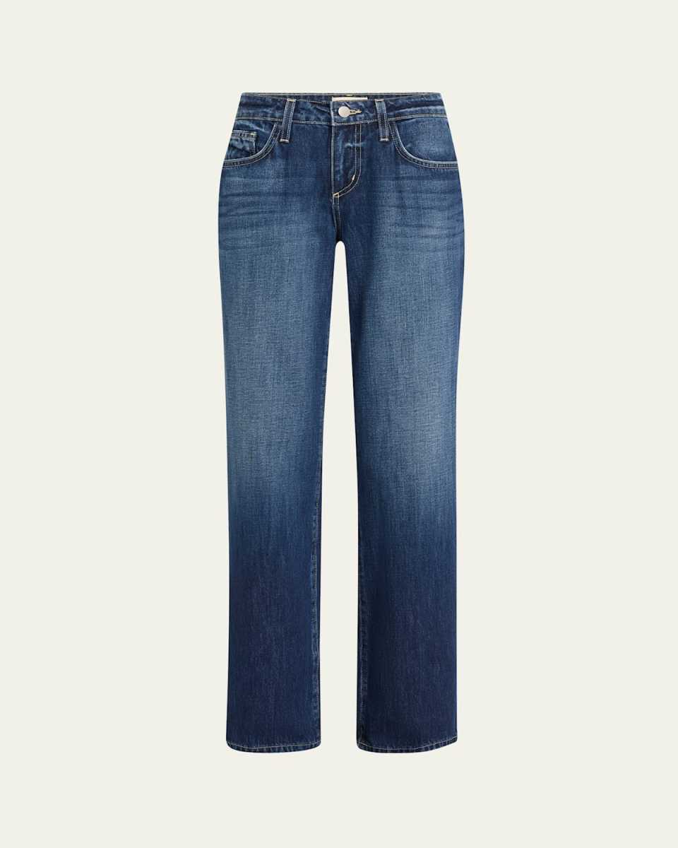 Tatum Low-Rise Stovepipe Jeans