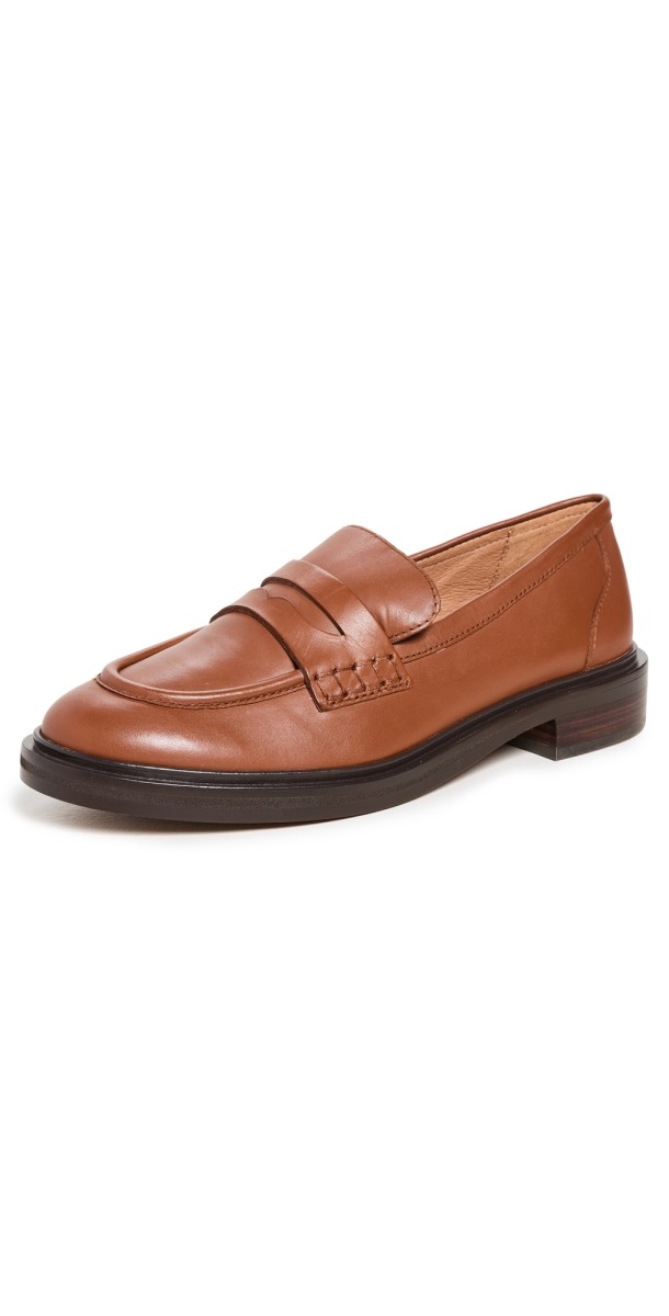 Madewell The Vernon Loafers Dried Maple