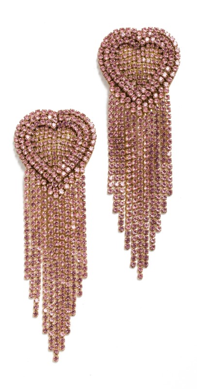 Deepa Gurnani Kaylie Earrings Pink