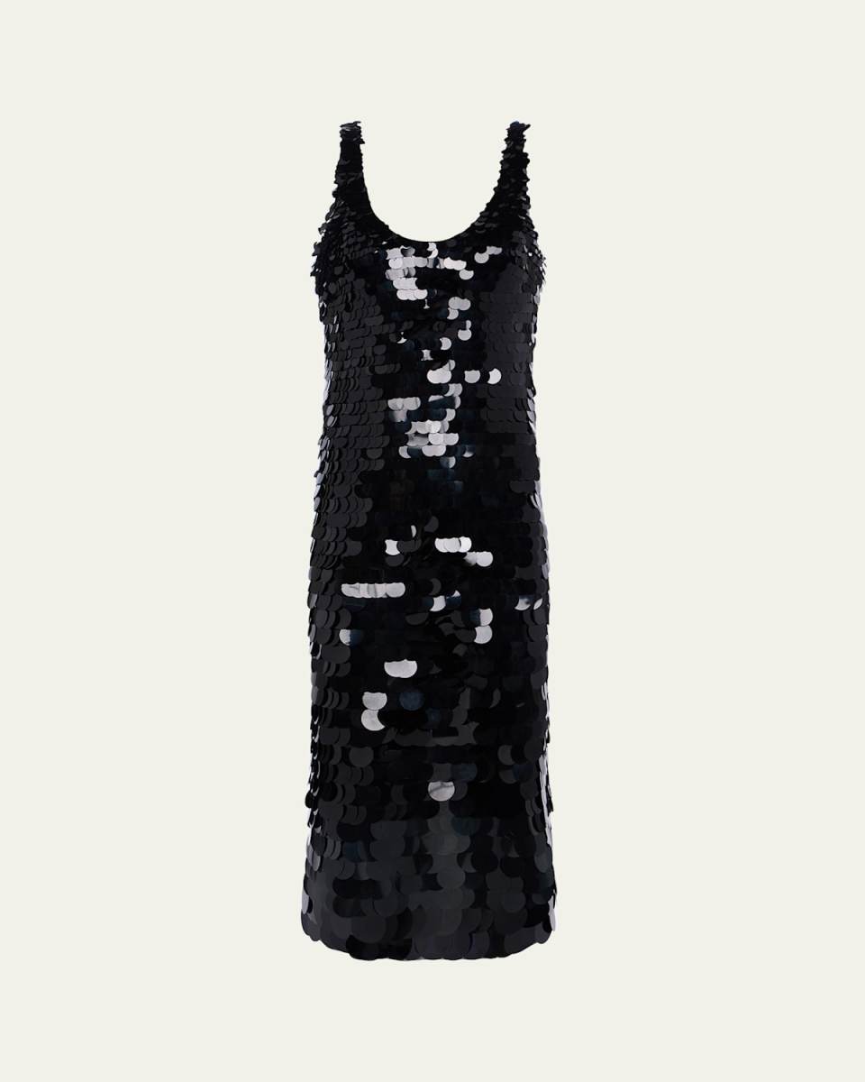 Leander Paillette Tank Dress