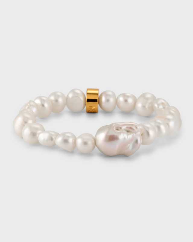 Baroque Pearl Stretch Bracelet