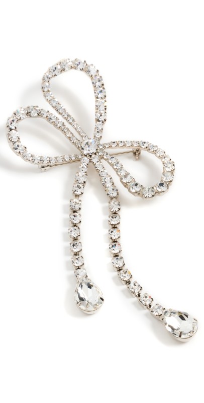 Jennifer Behr Evelyn Brooch Crystal