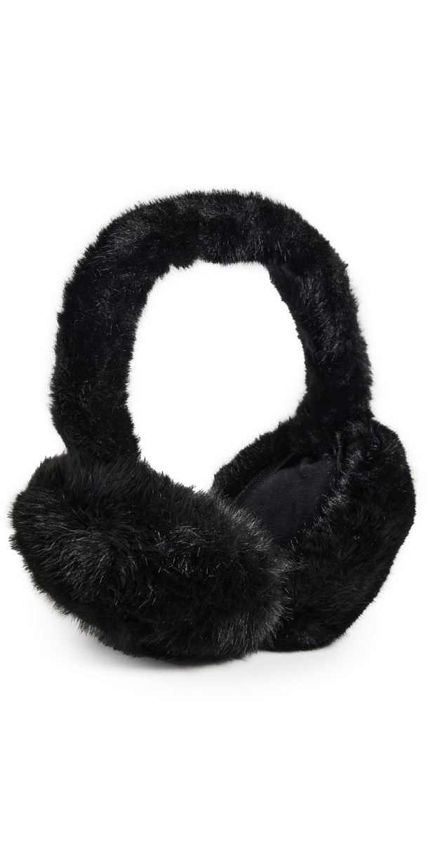 Hat Attack Faux Fur Earmuffs Natural