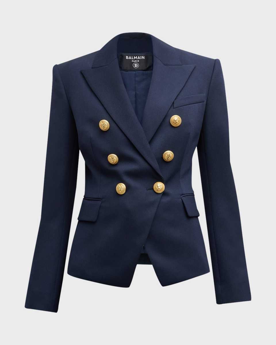 Classic Double-Breasted Blazer