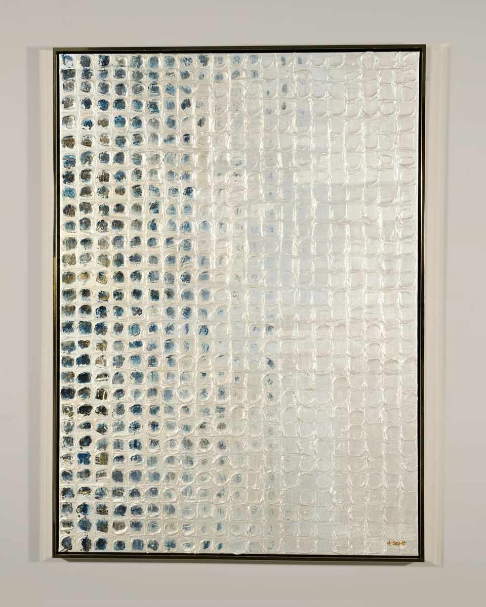 "Holograph" Original Canvas Art by H. Scott