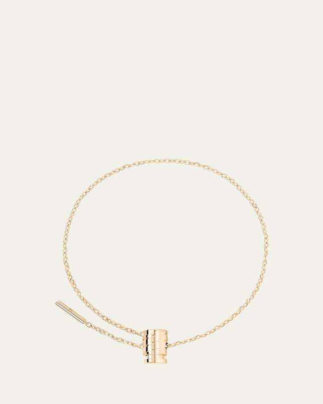 18K Gold Mini Latch Bracelet