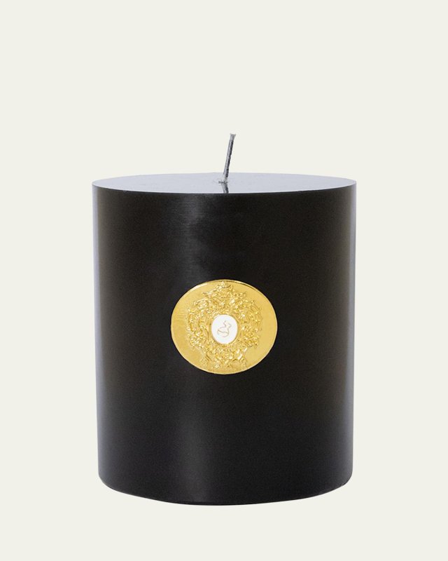 31.74 oz. Hale Bopp Black Cylindrical Candle