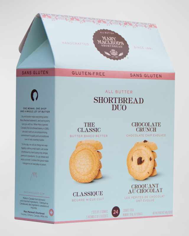 Gluten-Free Mixed Shortbread Cookie Gift Box