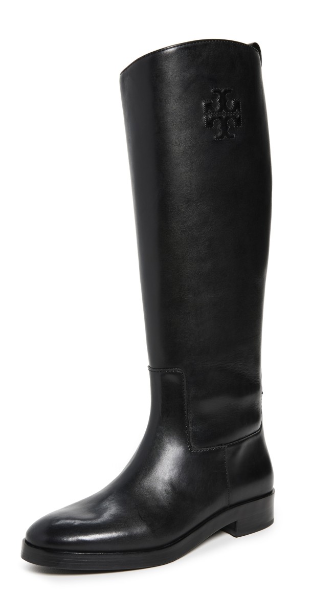 Tory Burch The Riding Boots Perfect Black