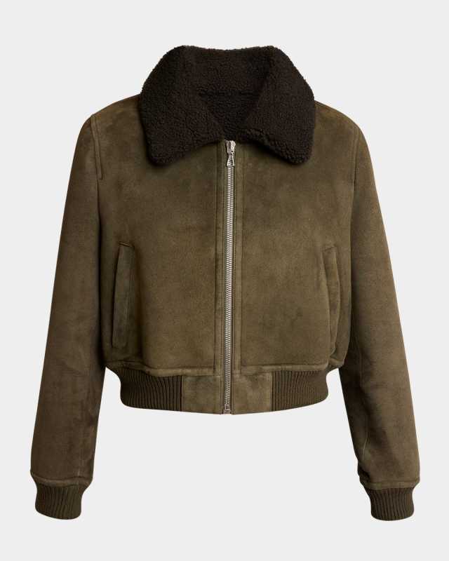 Shearling Zip Jacket