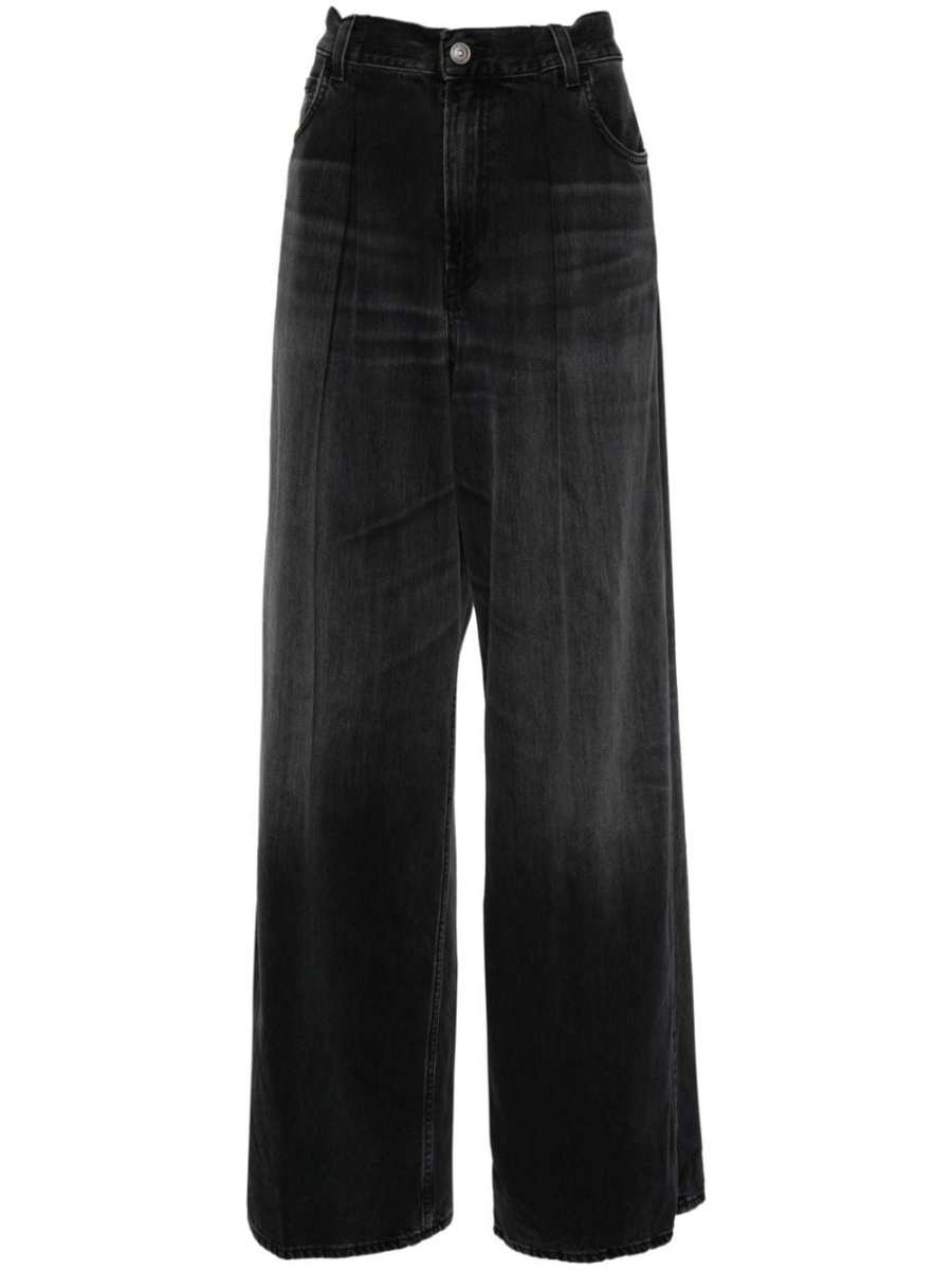 Candy high-rise wide-leg jeans