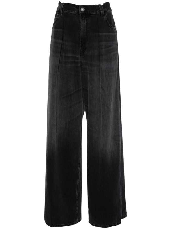 Candy high-rise wide-leg jeans