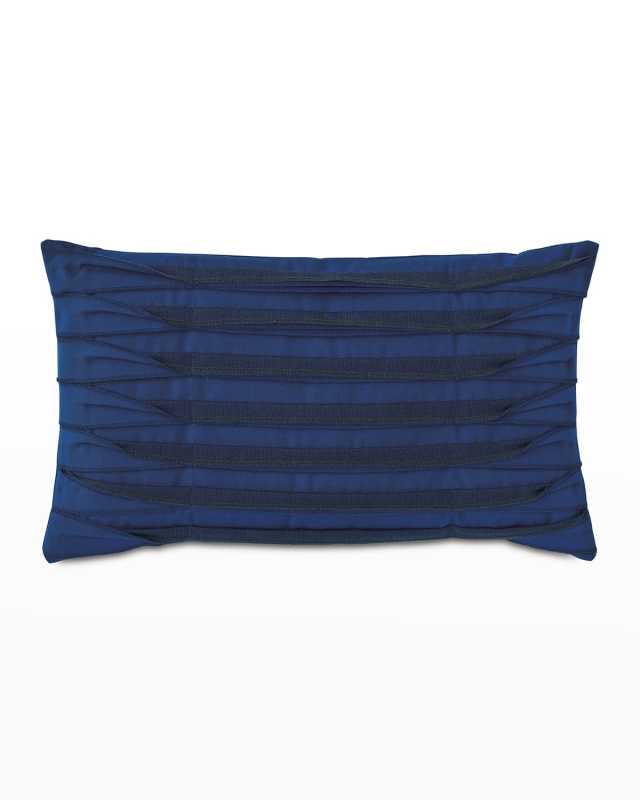 Plisse Pleated Decorative Pillow - Small