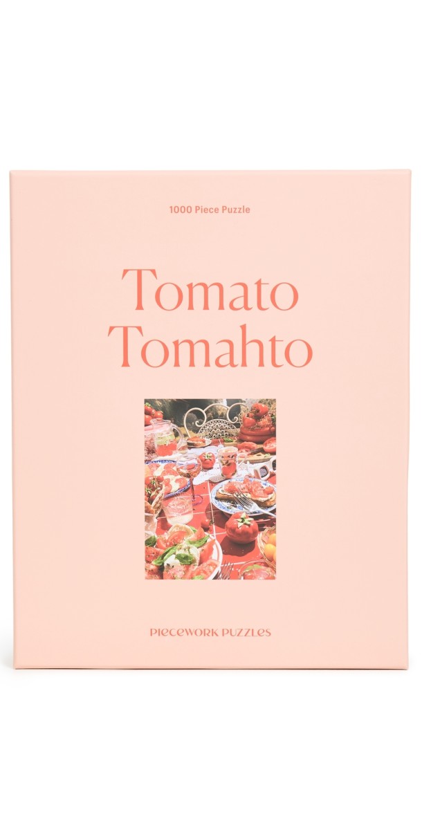 Piecework Puzzles Tomato Tomahto 1000 Piece Puzzle Tomato Tomahto One Siz