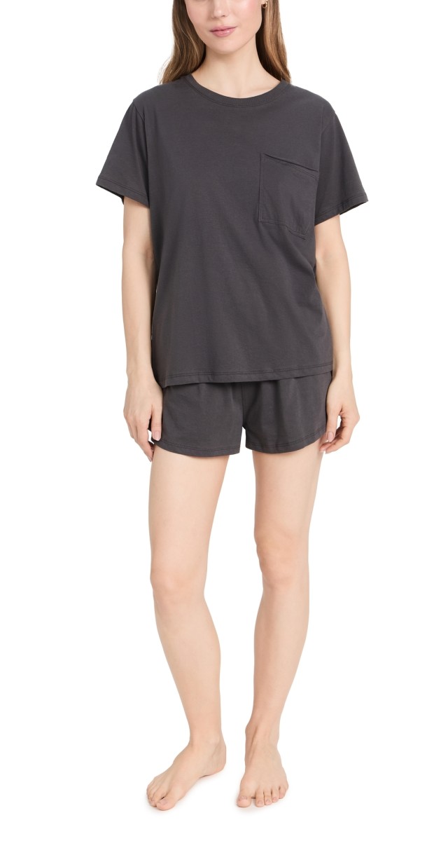 Lunya Pima Teehortset Meditative Grey