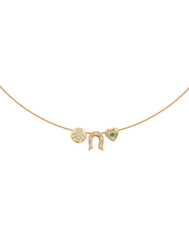 Adjustable Textured Wire Necklace, 14-16"L